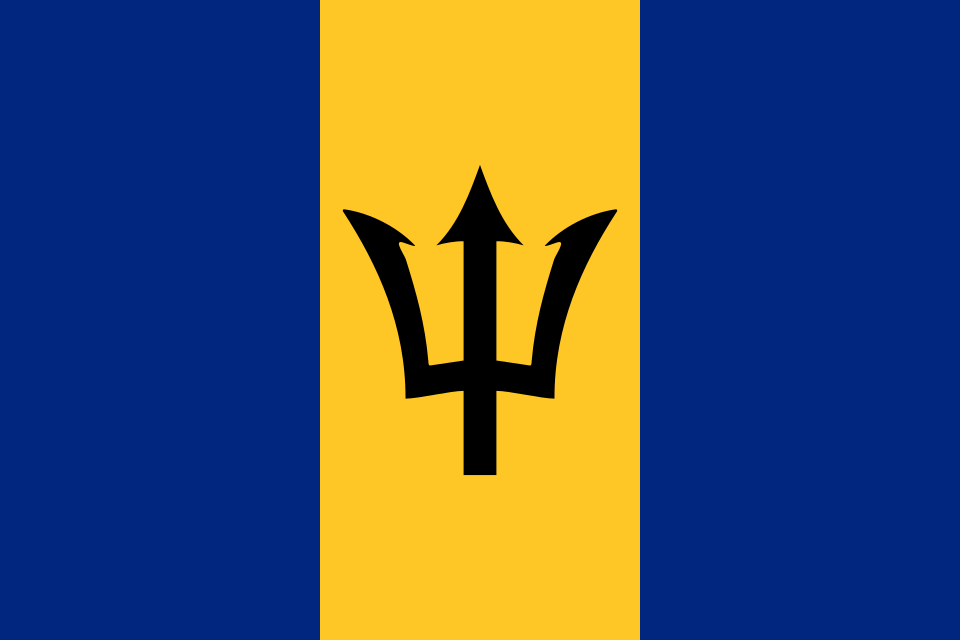 Drapeau de La Barbade