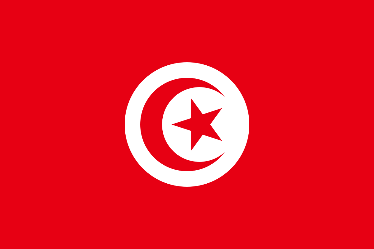 Drapeau de la Tunisie